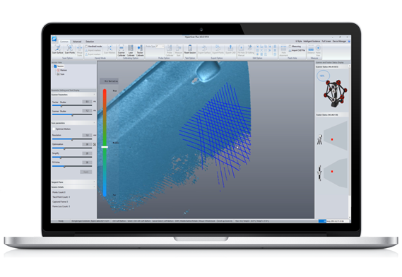 Программное обеспечение для 3D-сканирования с отображением в реальном времени