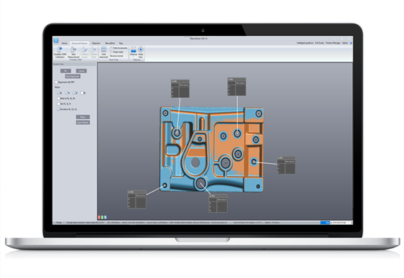 Программное обеспечение для 3D-контроля и сравнения