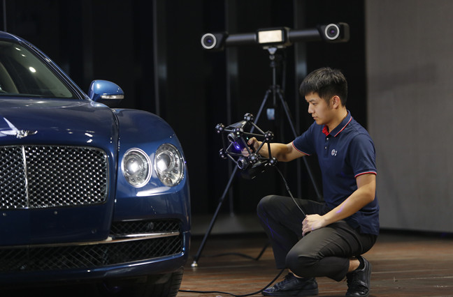 Беспроводное 3D -сканирование для сложных рабочих сценариев