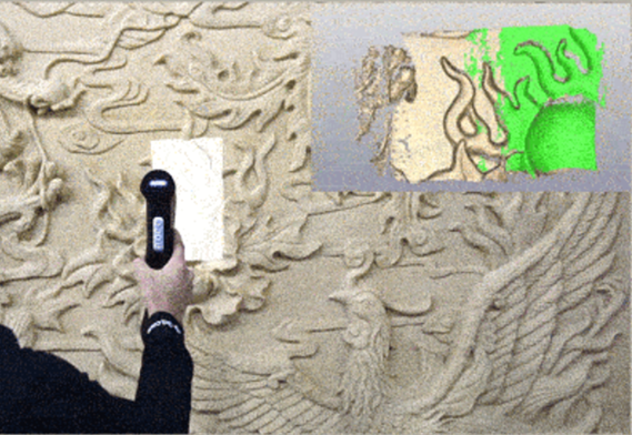 Отображение 3D-сканирования в реальном времени