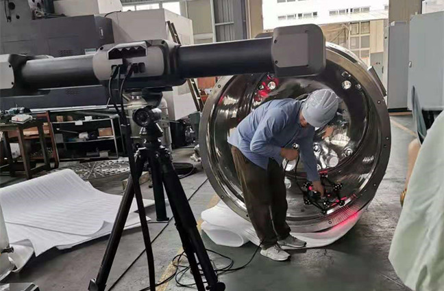 3D-сканер с оптическим слежением для технического обслуживания, ремонта и капитального ремонта оборудования