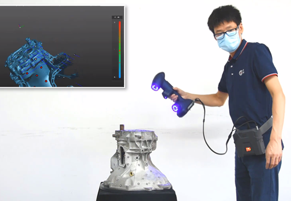 Модуль беспроводного 3D -сканирования для портативных 3D -сканеров