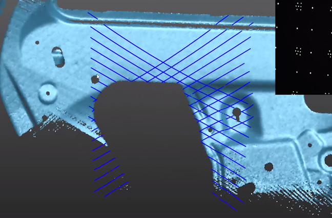 Решение для автоматического 3D-сканирования с измерением отверстий