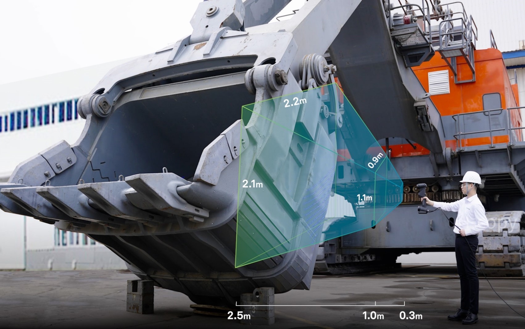 3D -сканер с высокой адаптивностью