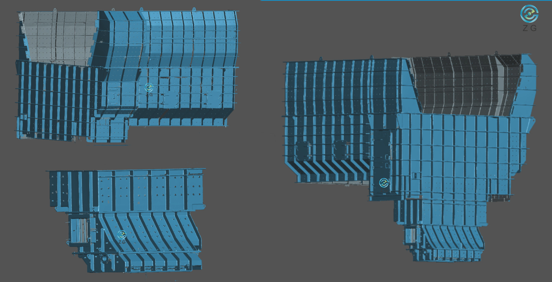 Как 3D-сканер ZG и решение для фотограмметрии могут сделать миссию невыполнимой для проверки горнодобывающего оборудования?