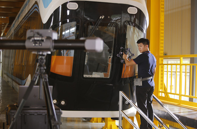 3D -сканирование на железнодорожную промышленность